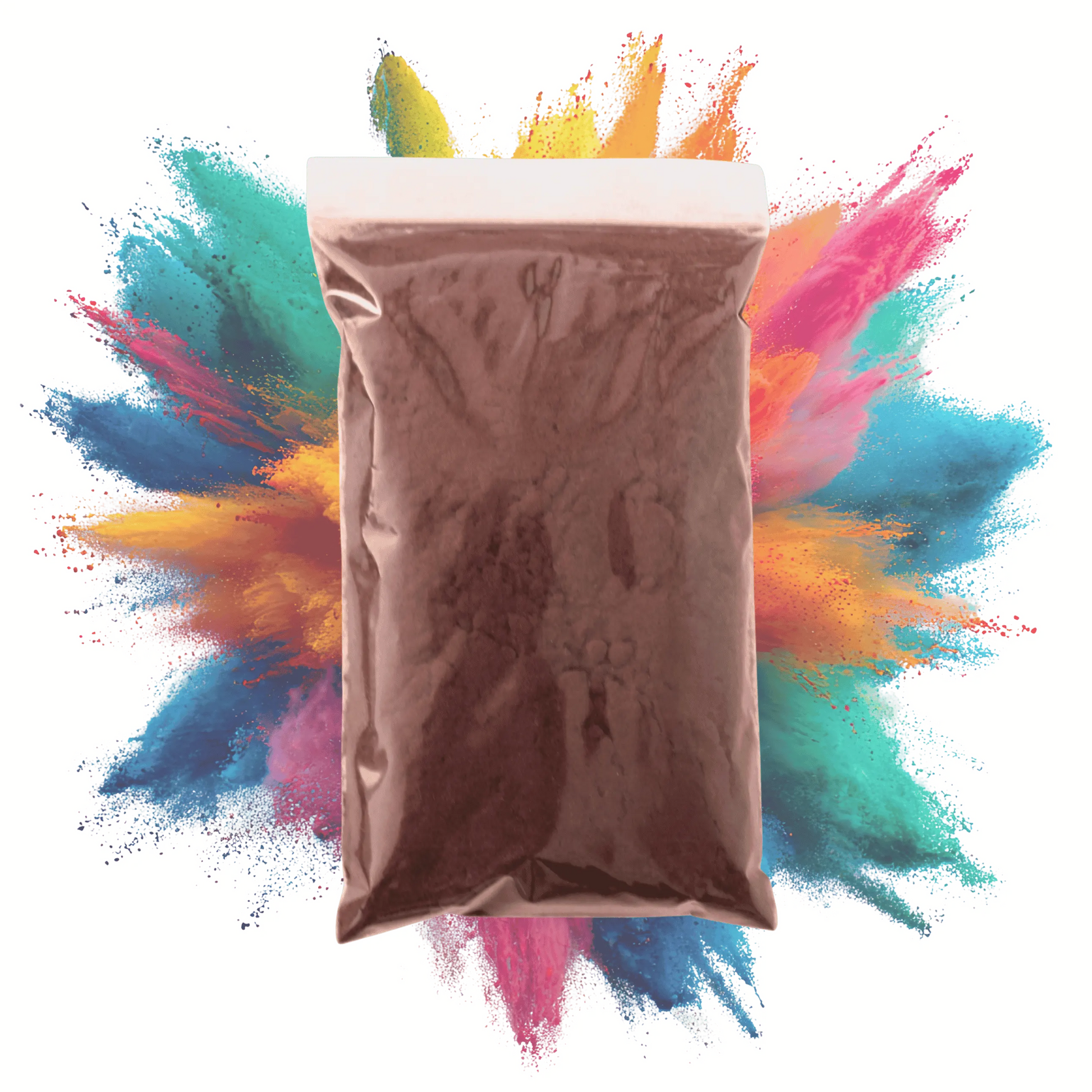 Flock poeder vezels chocolate