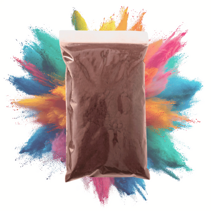 Flock poeder vezels chocolate