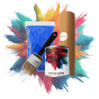 Flocking Set Electric Blauw