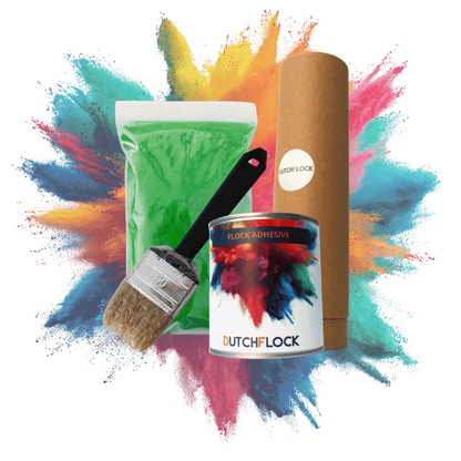 Flocking Set Groen