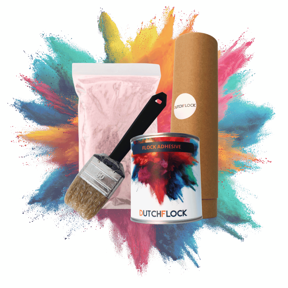 Flocking Set Light Roze