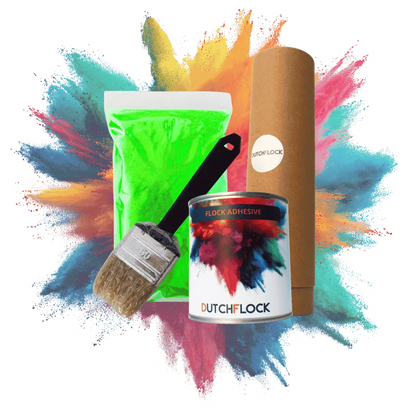 Flocking Set Neon Groen