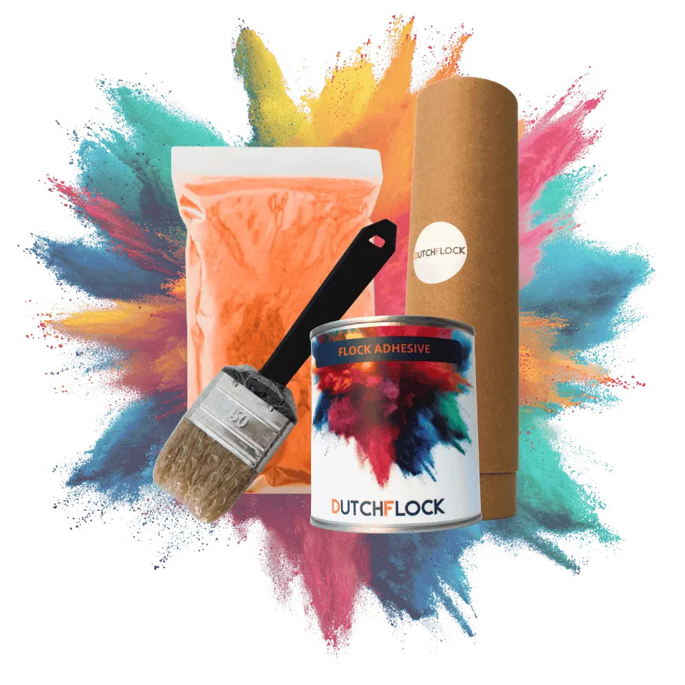 Flock Set Oranje