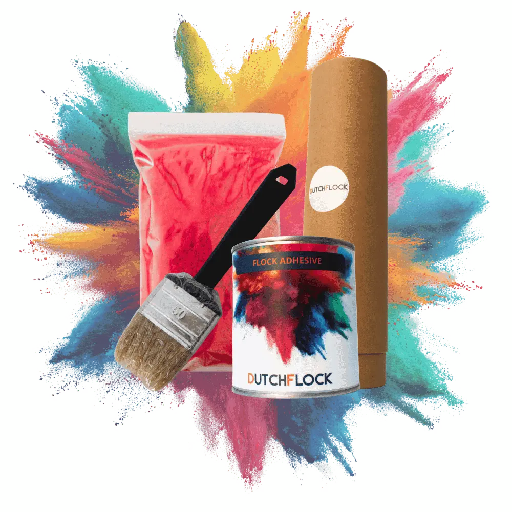 Flock Set Rood
