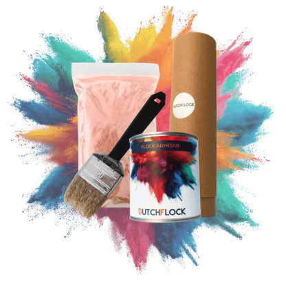 Flock Set Rose