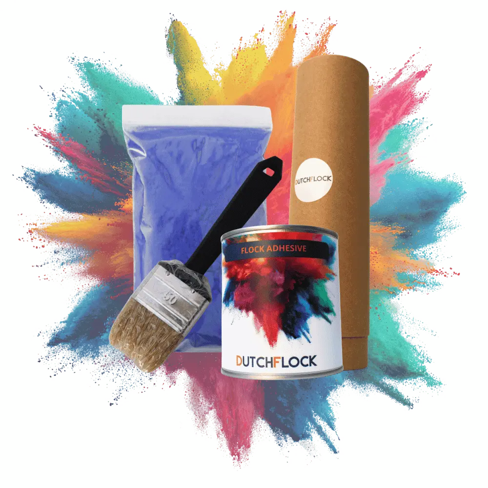 Flock Set Royal Blue