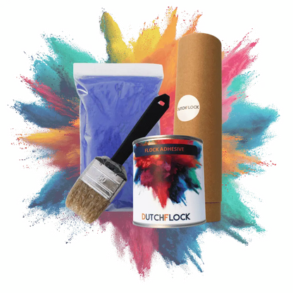 Flock Set Royal Blue