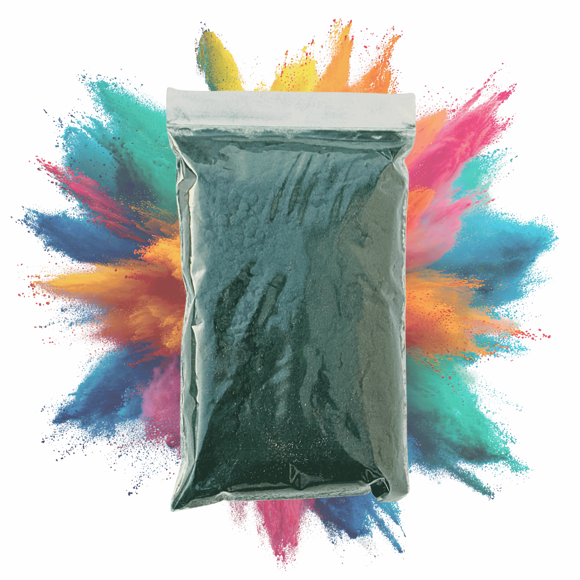 Flocking vezels Donkergroen