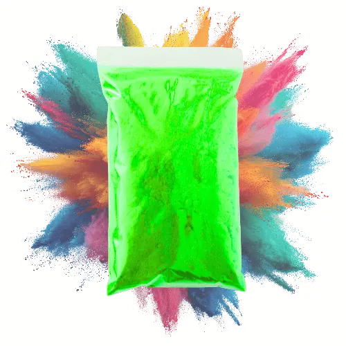Flock poeder vezels Neon Groen