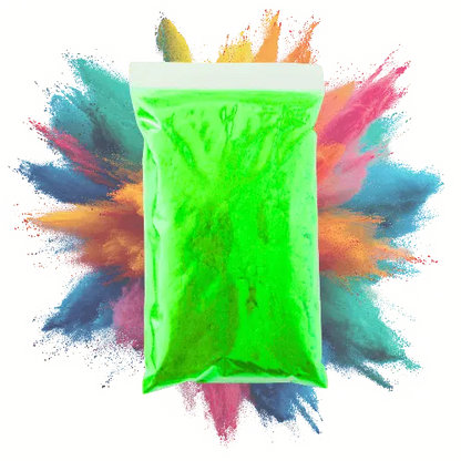 Flock poeder vezels Neon Groen
