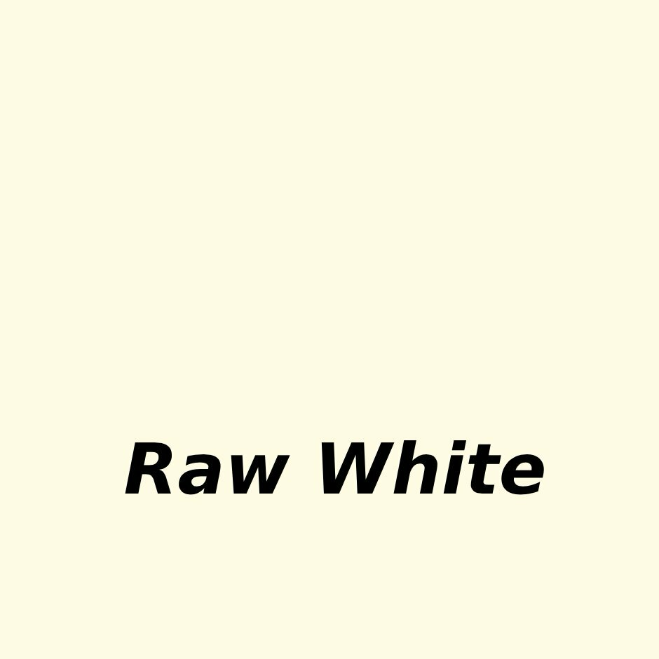 Raw White