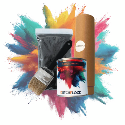 Flocking Set Antraciet