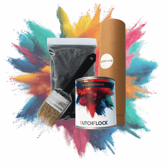 Flocking Set Antraciet